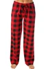 Buffalo Plaid Cotton Pajama Pants / Sleepwear