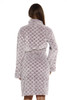 Textured Velour Bath Robe