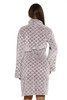 Textured Velour Bath Robe