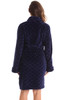 Textured Velour Bath Robe