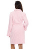 Textured Velour Bath Robe