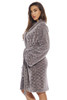 Textured Velour Bath Robe