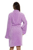 Textured Velour Bath Robe