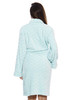 Textured Velour Bath Robe