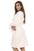 Textured Velour Bath Robe