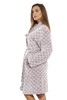 Textured Velour Bath Robe