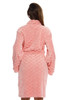 Textured Velour Bath Robe