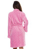 Textured Velour Bath Robe
