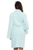 Textured Velour Bath Robe