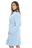 Textured Velour Bath Robe