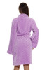 Textured Velour Bath Robe
