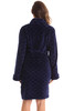 Textured Velour Bath Robe