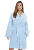 Textured Velour Bath Robe