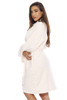 Textured Velour Bath Robe
