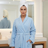Textured Velour Bath Robe