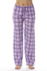 Plaid Cotton Pajama Pants