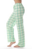 Plaid Cotton Pajama Pants