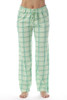 Plaid Cotton Pajama Pants
