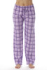 Plaid Cotton Pajama Pants
