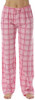 Plaid Cotton Pajama Pants