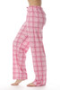 Plaid Cotton Pajama Pants