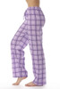 Plaid Cotton Pajama Pants