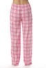 Plaid Cotton Pajama Pants
