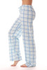 Plaid Cotton Pajama Pants