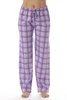 Plaid Cotton Pajama Pants