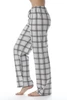 Plaid Cotton Pajama Pants