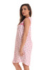 Dreamcrest 100% Cotton Sleeveless Nightgown for Women with Crochet Trim