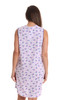 Dreamcrest 100% Cotton Sleeveless Nightgown for Women with Crochet Trim