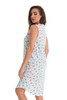 Dreamcrest 100% Cotton Sleeveless Nightgown for Women with Crochet Trim