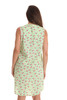 Dreamcrest 100% Cotton Sleeveless Nightgown for Women with Crochet Trim