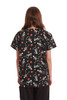 Brown Paisley Scrub Top