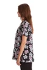 Brown Paisley Scrub Top