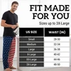 #followme Microfleece Mens Buffalo Plaid Pajama Pants with Pockets
