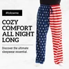 #followme Microfleece Mens Buffalo Plaid Pajama Pants with Pockets