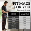 #followme Microfleece Mens Buffalo Plaid Pajama Pants with Pockets