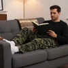 Plaid Polar Fleece Lounge Pants