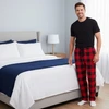 #followme Microfleece Mens Buffalo Plaid Pajama Pants with Pockets