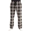 #followme Microfleece Mens Buffalo Plaid Pajama Pants with Pockets