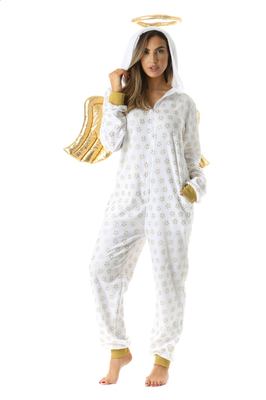 Christmas Adult Onesie Womens Xmas Pajamas Just Love Fashion