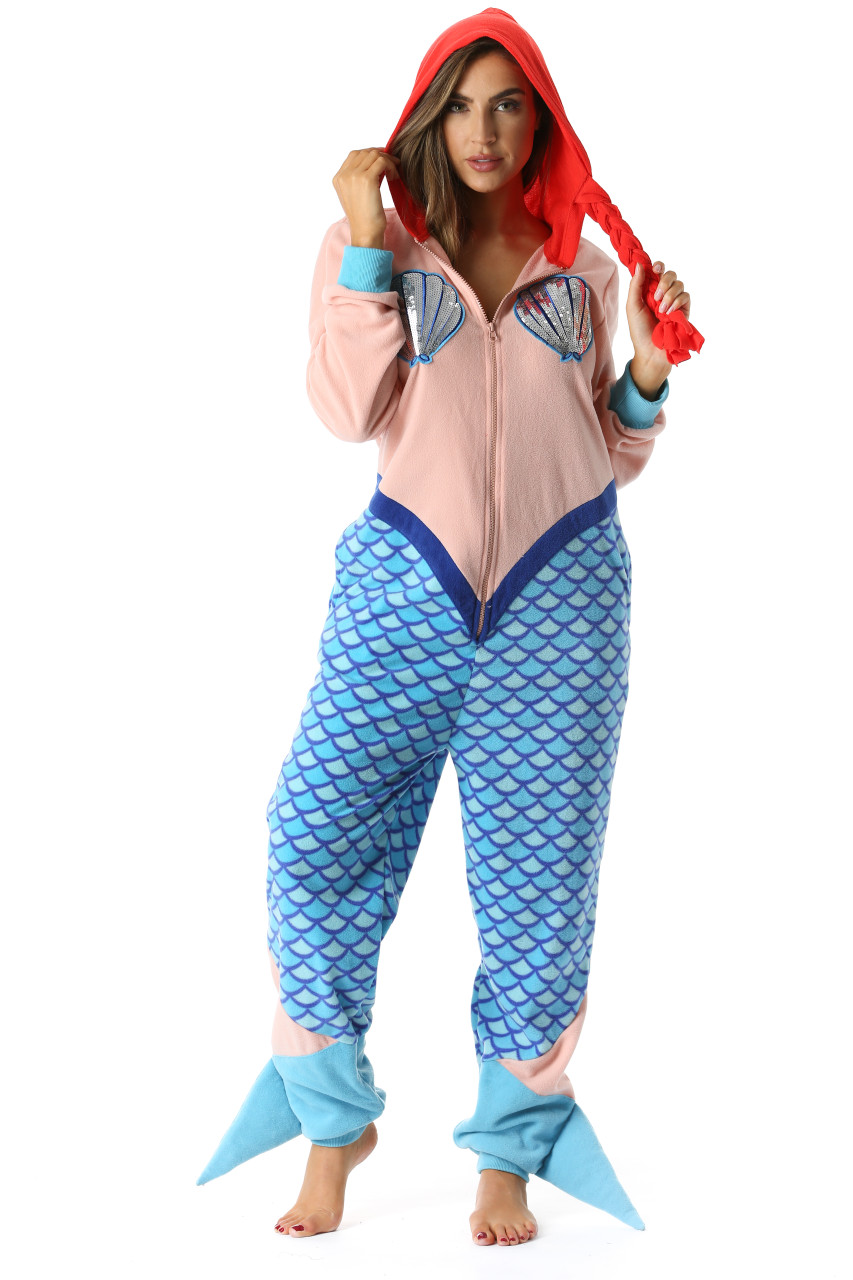 Mermaid Adult Onesie Just Love Fashion