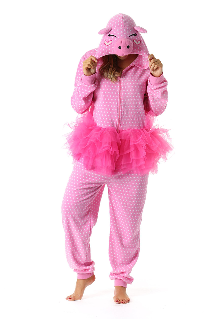 Pig in Tutu Adult Onesie