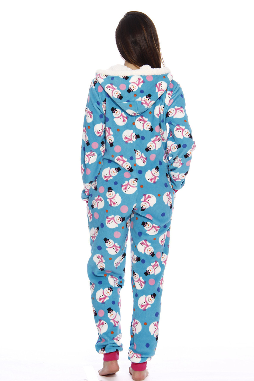 Winter Print Adult Onesie - Just Love Fashion