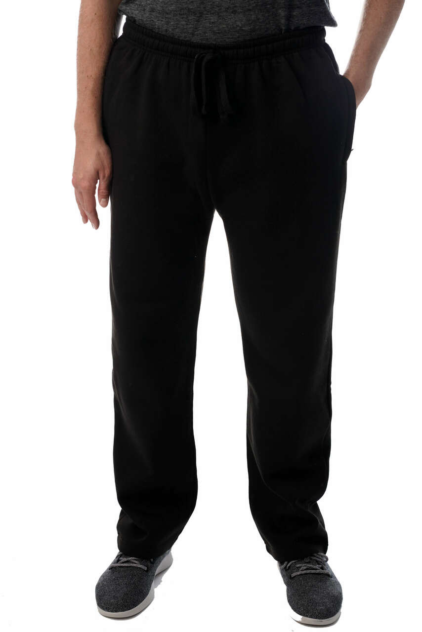 Fleece Sweatpants with 3 Zipper Pockets - Just Love Fashion