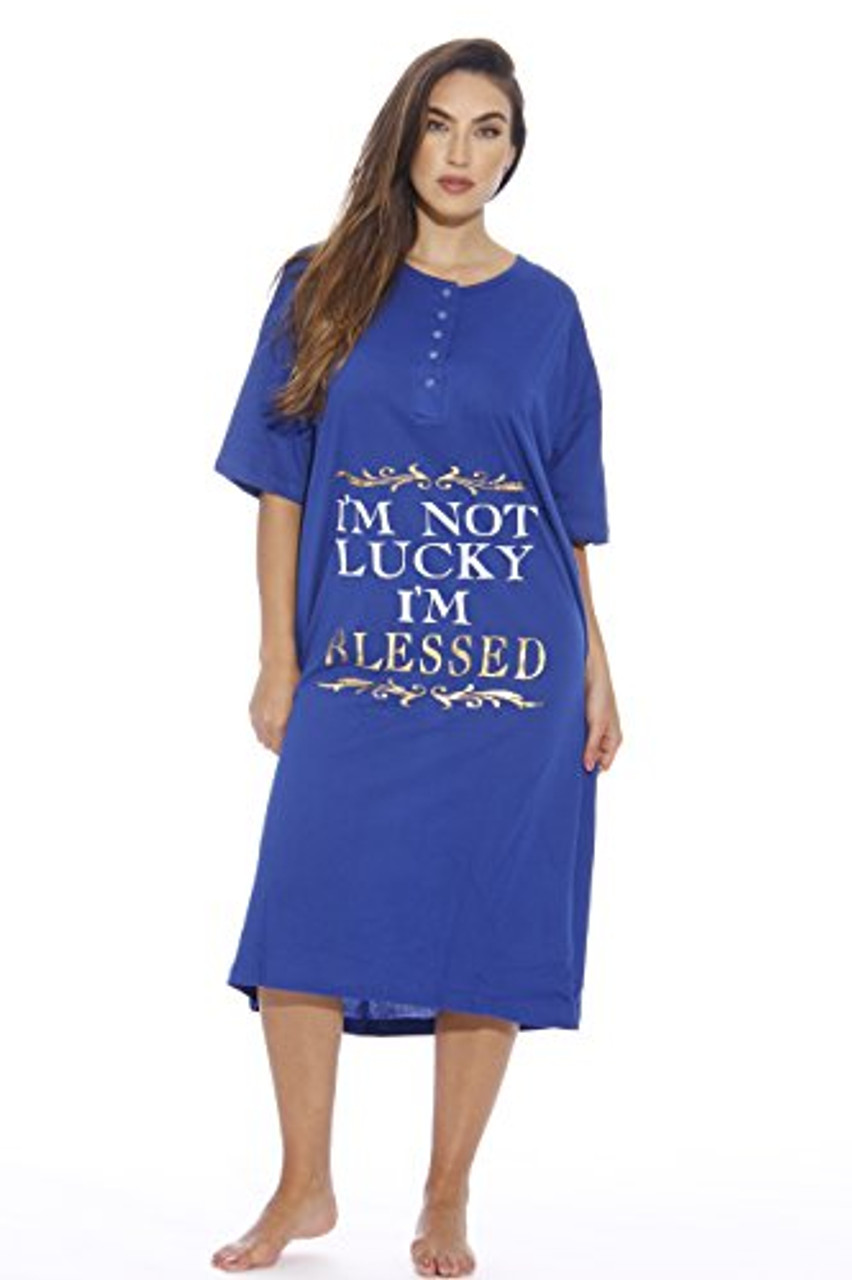 4361I-1-3X Just Love Short Sleeve Nightgown / Sleep Dress for Women /  Sleepwear - Just Love Fashion