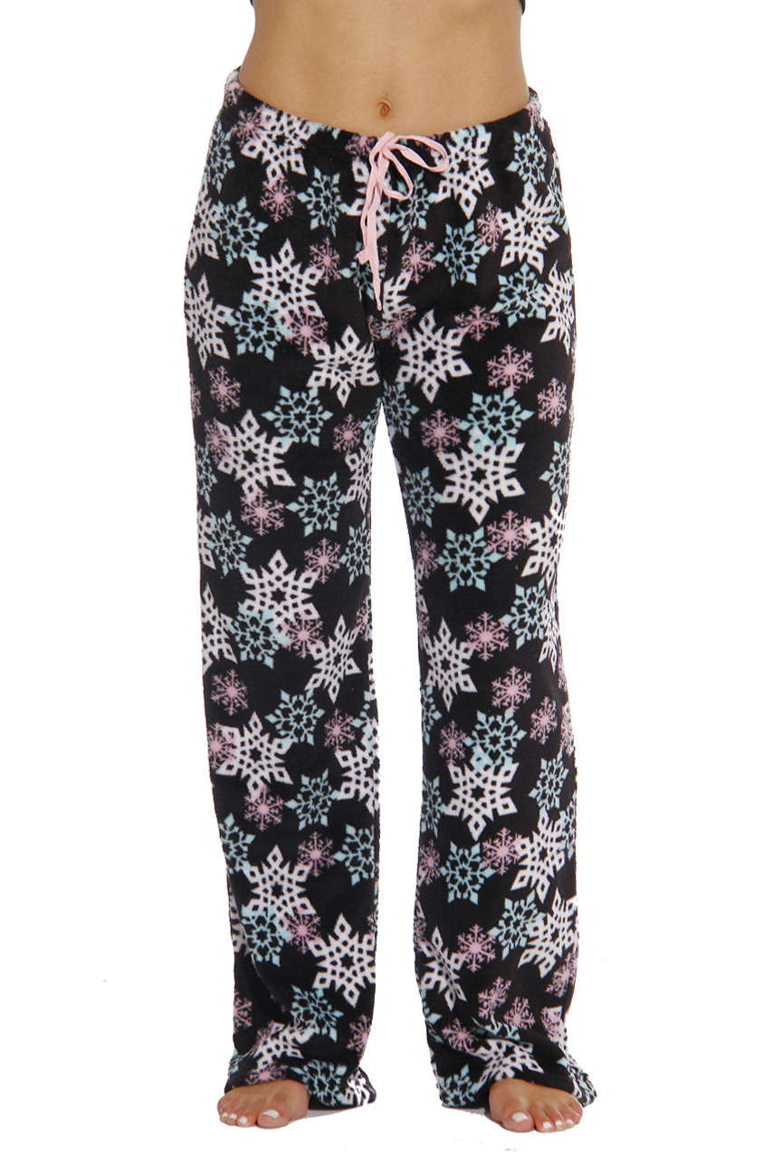 Betty Boop Black Plush Plus Size Lounge Pants