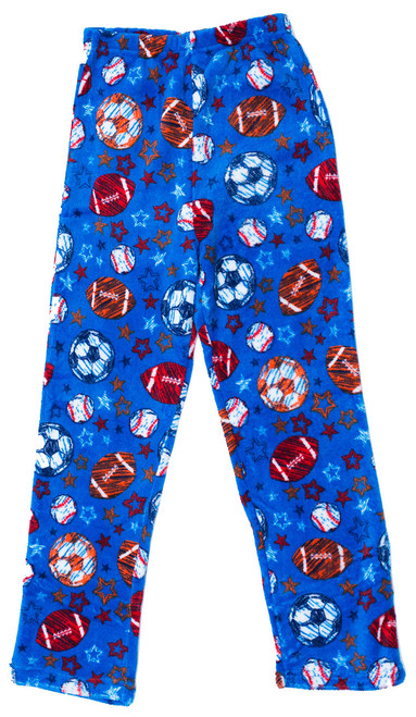 Prince of Sleep Plush Pajama Pants Fleece PJs for Boys Just